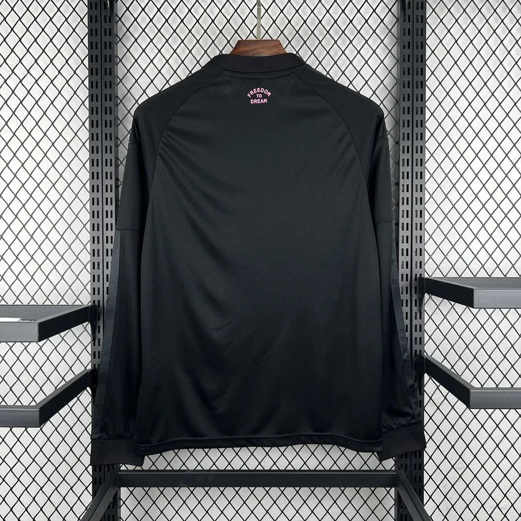 Camiseta Inter Miami segunda equipación 26/27 manga larga negra - vista trasera