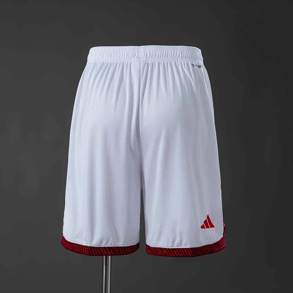 Pantalón corto Arsenal primera equipación 26/27 blanco - vista trasera