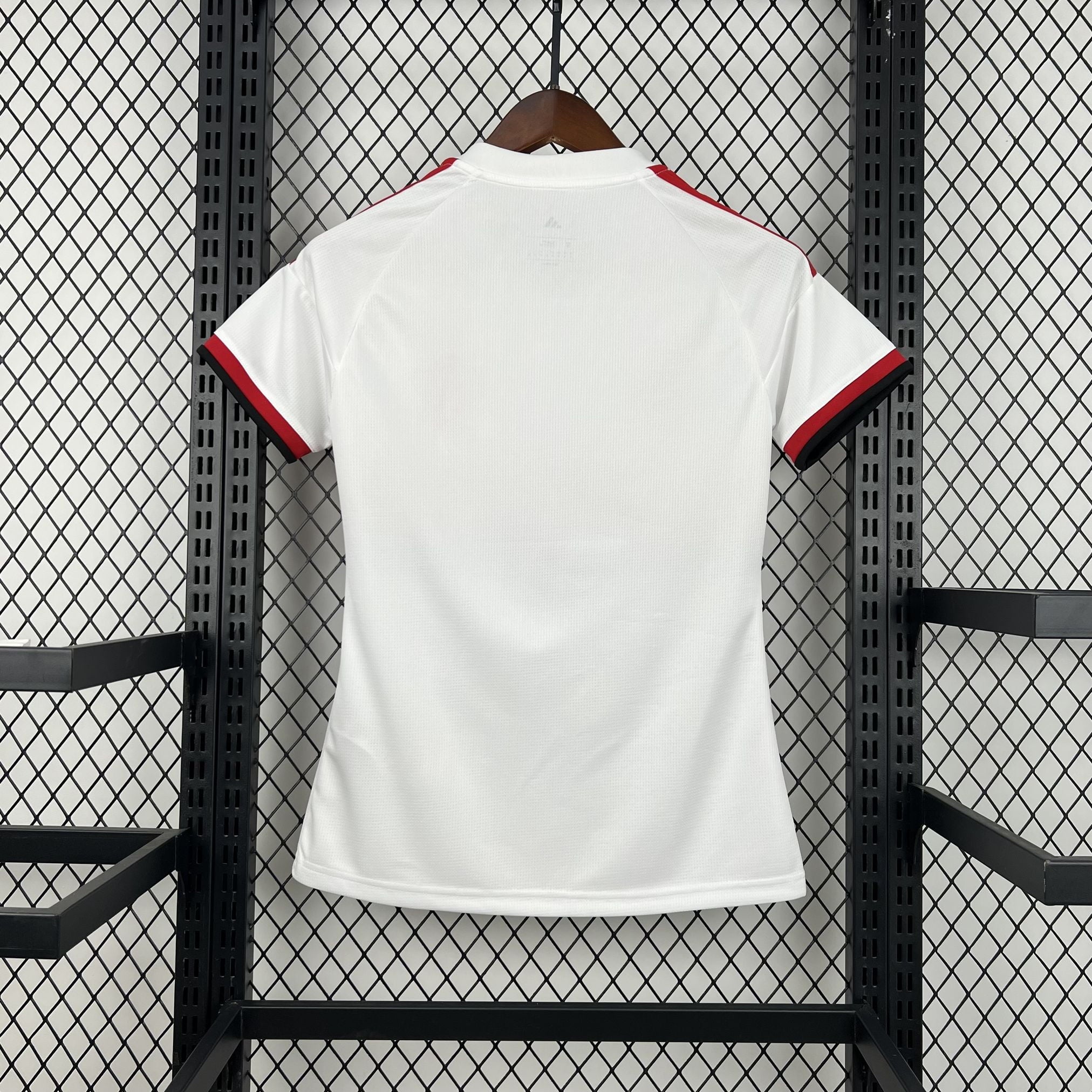 Camiseta Flamengo segunda equipación 26/27 mujer blanca - vista trasera