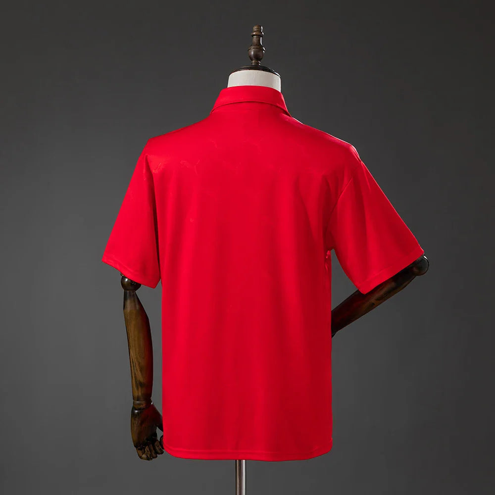 Camiseta retro Atlético de Madrid segunda equipación 90/93, espalda lisa - vista trasera