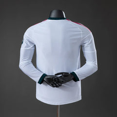 Camiseta Real Madrid primera equipación 26/27 manga larga espalda blanca lisa - vista trasera