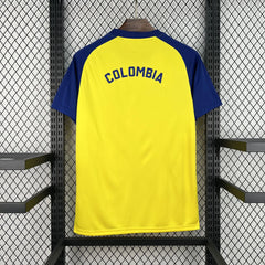 Camiseta Colombia pre-partido 2026 - vista trasera