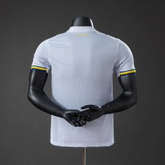 Camiseta Olympique de Marsella primera equipación 26/27 versión jugador blanca - vista trasera