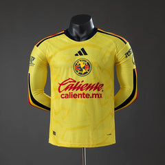 Camiseta Club América 26/27 manga larga versión jugador - vista frontal