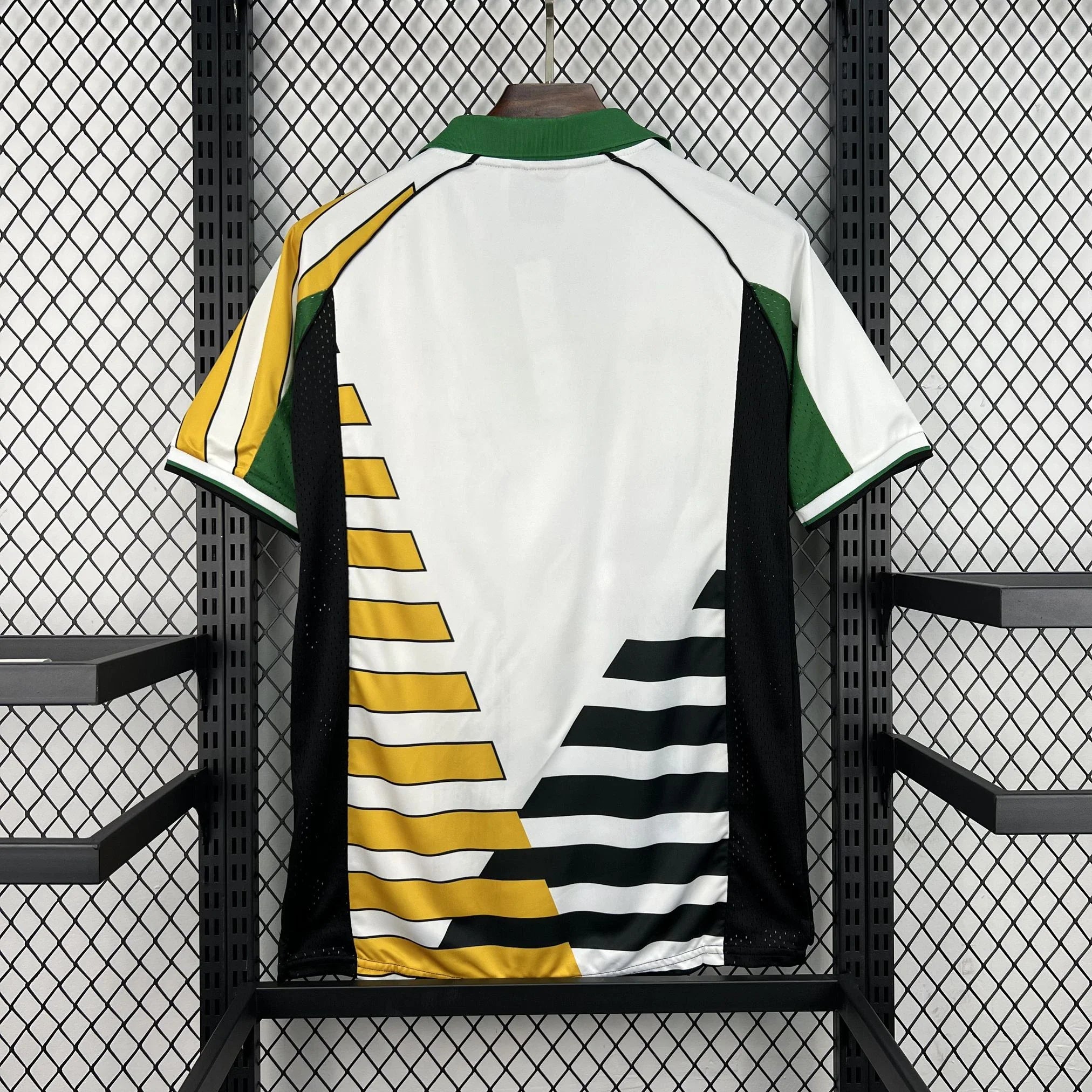 Camiseta Sudáfrica 1998 primera equipación retro - vista trasera