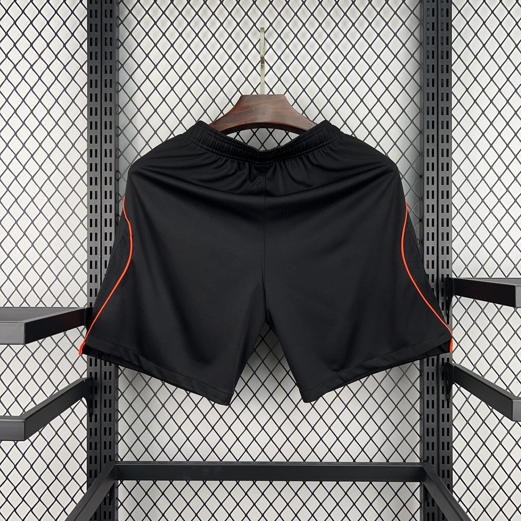 Pantalón corto de Países Bajos Mundial 2026 en negro - vista trasera