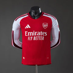 Camiseta Arsenal 26/27 manga larga versión jugador - vista frontal