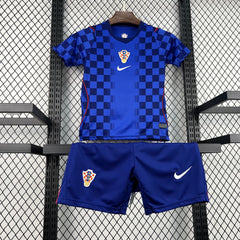 Conjunto infantil de Croacia segunda equipación 2026 - vista frontal