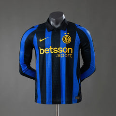Camiseta Inter de Milán 26/27 manga larga versión jugador - vista frontal