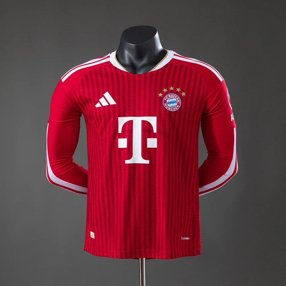 Camiseta Bayern Múnich 26/27 manga larga versión jugador - vista frontal
