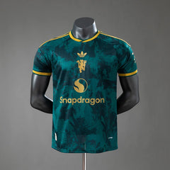 Camiseta del Manchester United 26/27 edición especial verde versión jugador - vista frontal