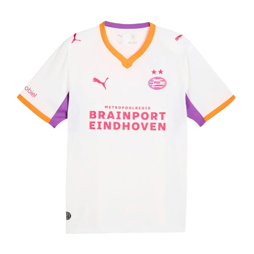 Camiseta PSV Eindhoven segunda equipación 26/27 blanca - vista frontal