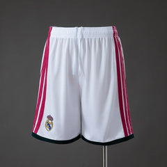Pantalón corto Real Madrid primera equipación 26/27 blanco - vista frontal