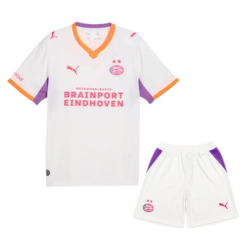 Camiseta PSV Eindhoven Segunda Equipación 26/27 Niños - vista frontal