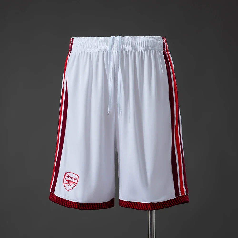 Pantalón corto Arsenal primera equipación 26/27 blanco - vista frontal