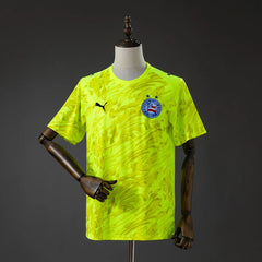 Camiseta de portero del Bahia 26/27 verde flúor - vista frontal