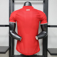 Camiseta del Manchester United 2026/27 versión jugador - vista trasera lisa