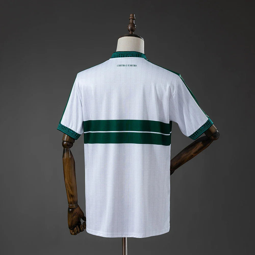 Camiseta del Coritiba primera equipación 26/27, espalda con franja verde - vista trasera