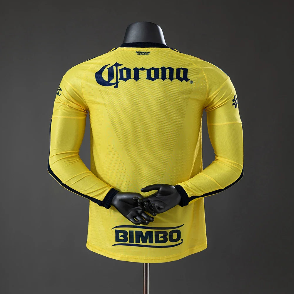 Camiseta Club América 26/27 manga larga versión jugador - vista trasera
