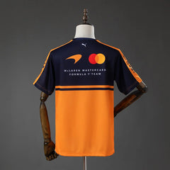 Camiseta de la escudería McLaren de Fórmula 1 2026 con estampación en la espalda - vista trasera