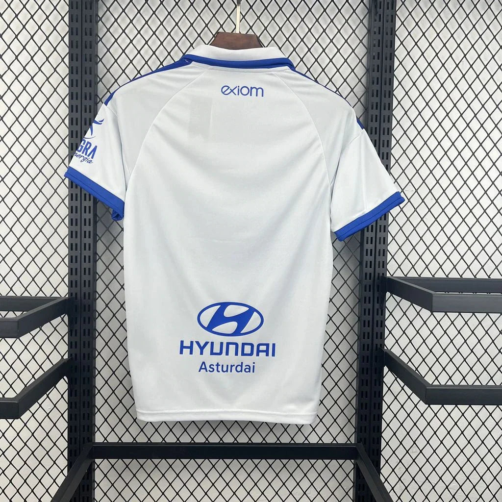 Camiseta Real Oviedo segunda equipación 26/27 blanca - vista trasera