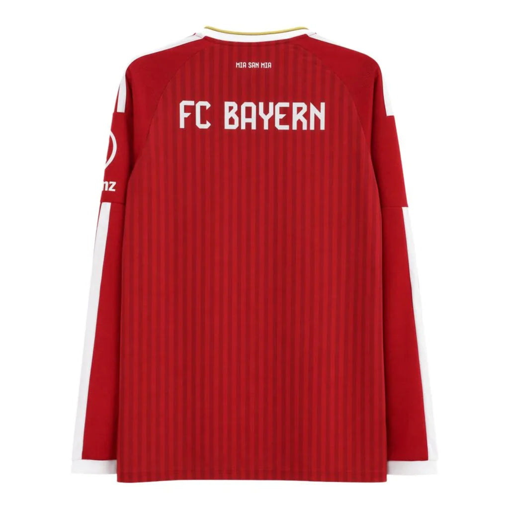 Camiseta roja de manga larga del Bayern Múnich primera equipación 26/27 - vista trasera