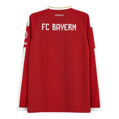 Camiseta roja de manga larga del Bayern Múnich primera equipación 26/27 - vista trasera