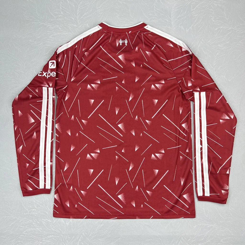 Camiseta Liverpool primera equipación 26/27 manga larga - vista trasera