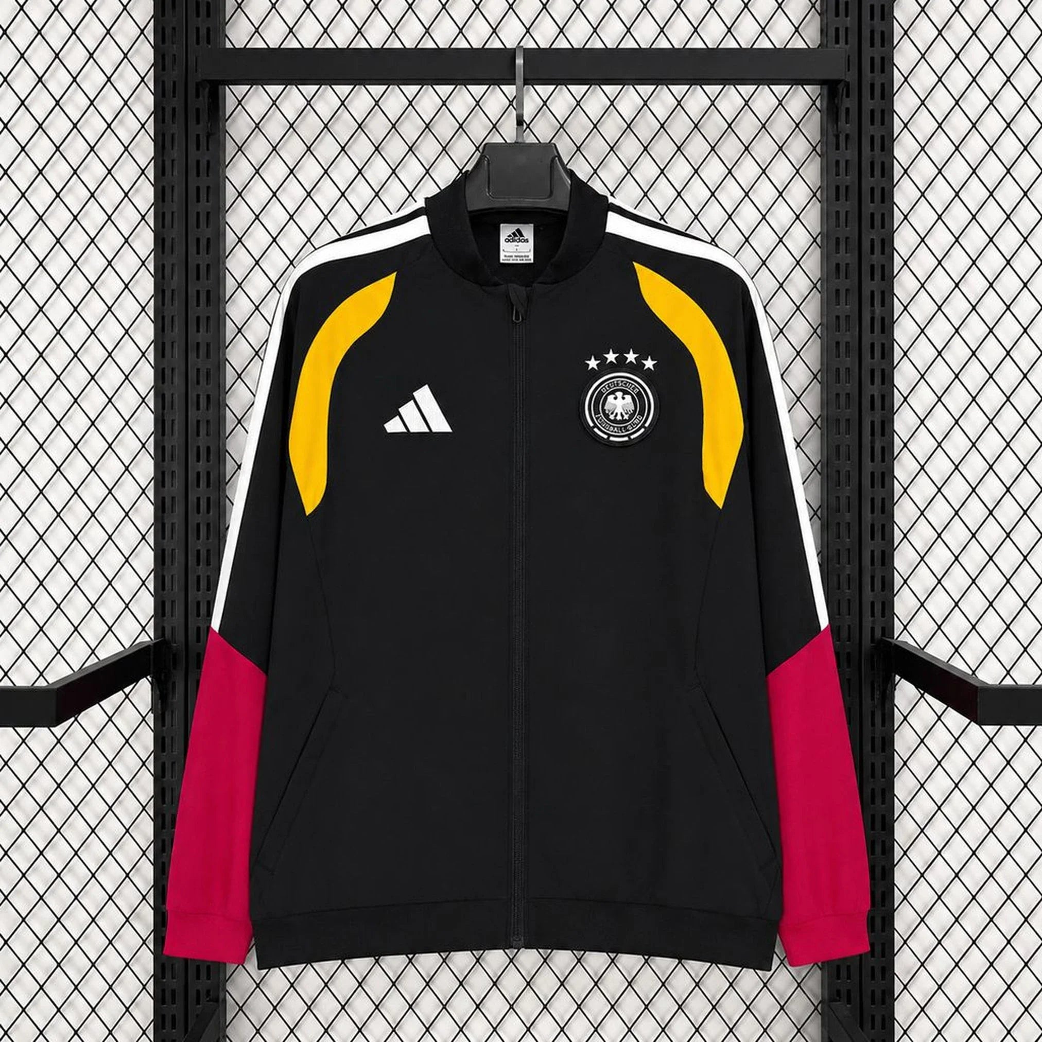Chaqueta Alemania Mundial 2026 negra - vista frontal