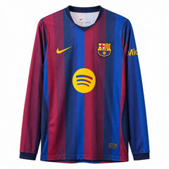 Camiseta Barcelona primera equipación 26/27 manga larga - vista frontal