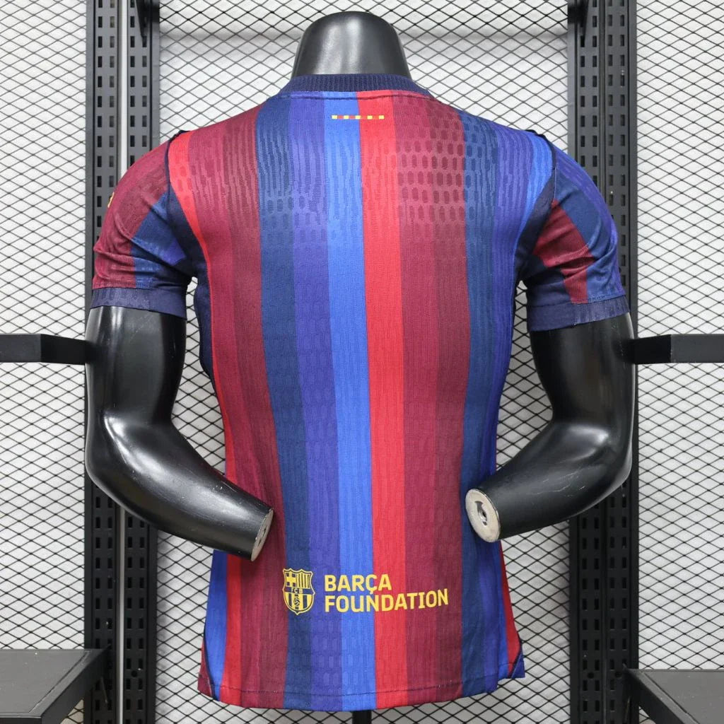 Camiseta del Barcelona primera equipación 26/27 versión jugador - vista trasera
