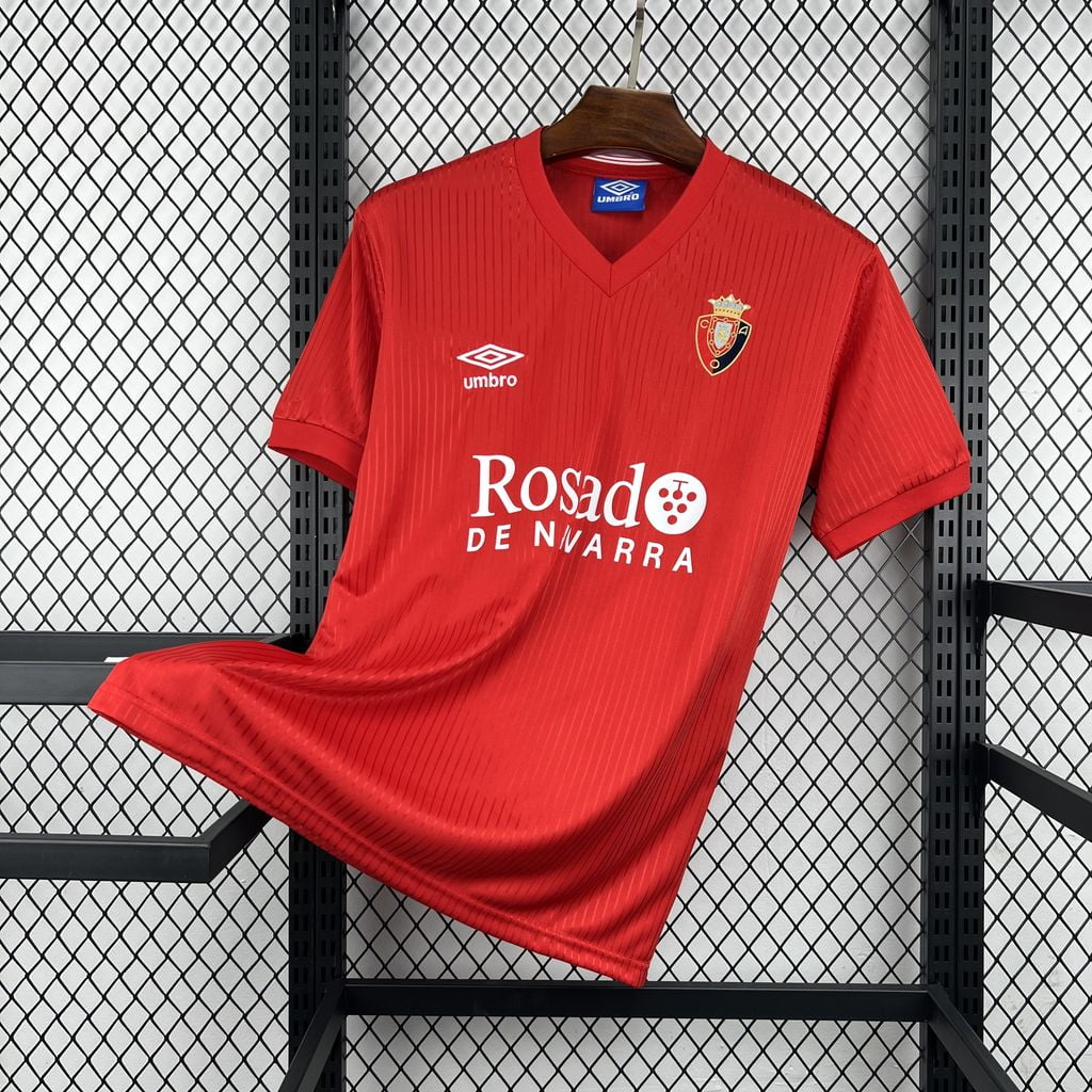 Camiseta retro CA Osasuna primera equipación 87/88 - vista frontal