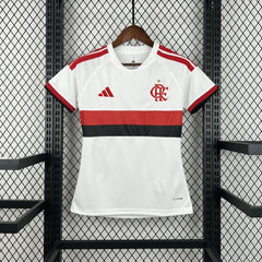 Camiseta Flamengo segunda equipación 26/27 mujer blanca - vista frontal