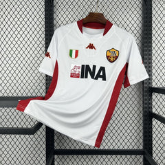 Camiseta retro AS Roma segunda equipación 01/02 - vista frontal