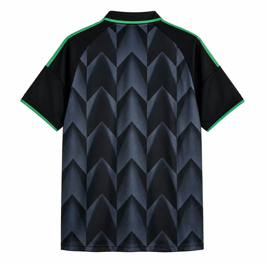 Camiseta RC Lens segunda equipación 26/27 negra - vista trasera