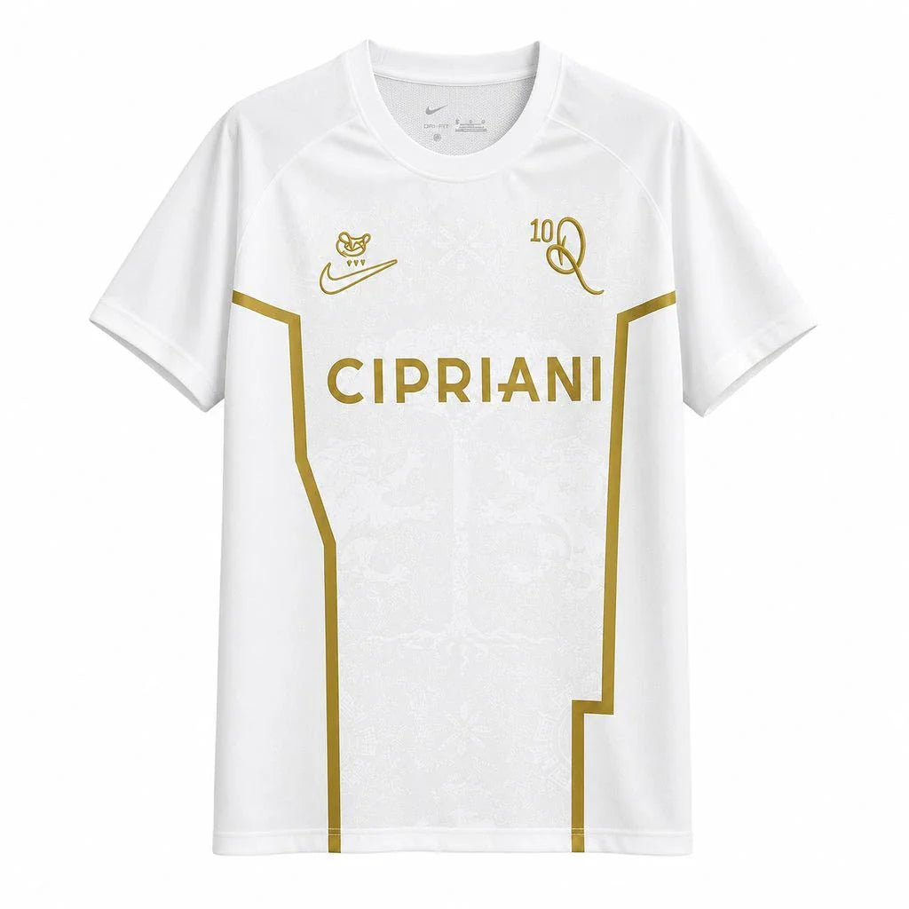 Camiseta Ravenna edición especial Ronaldinho 26/27 blanca - vista frontal