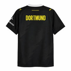 Camiseta negra del Borussia Dortmund segunda equipación 26/27 - vista trasera