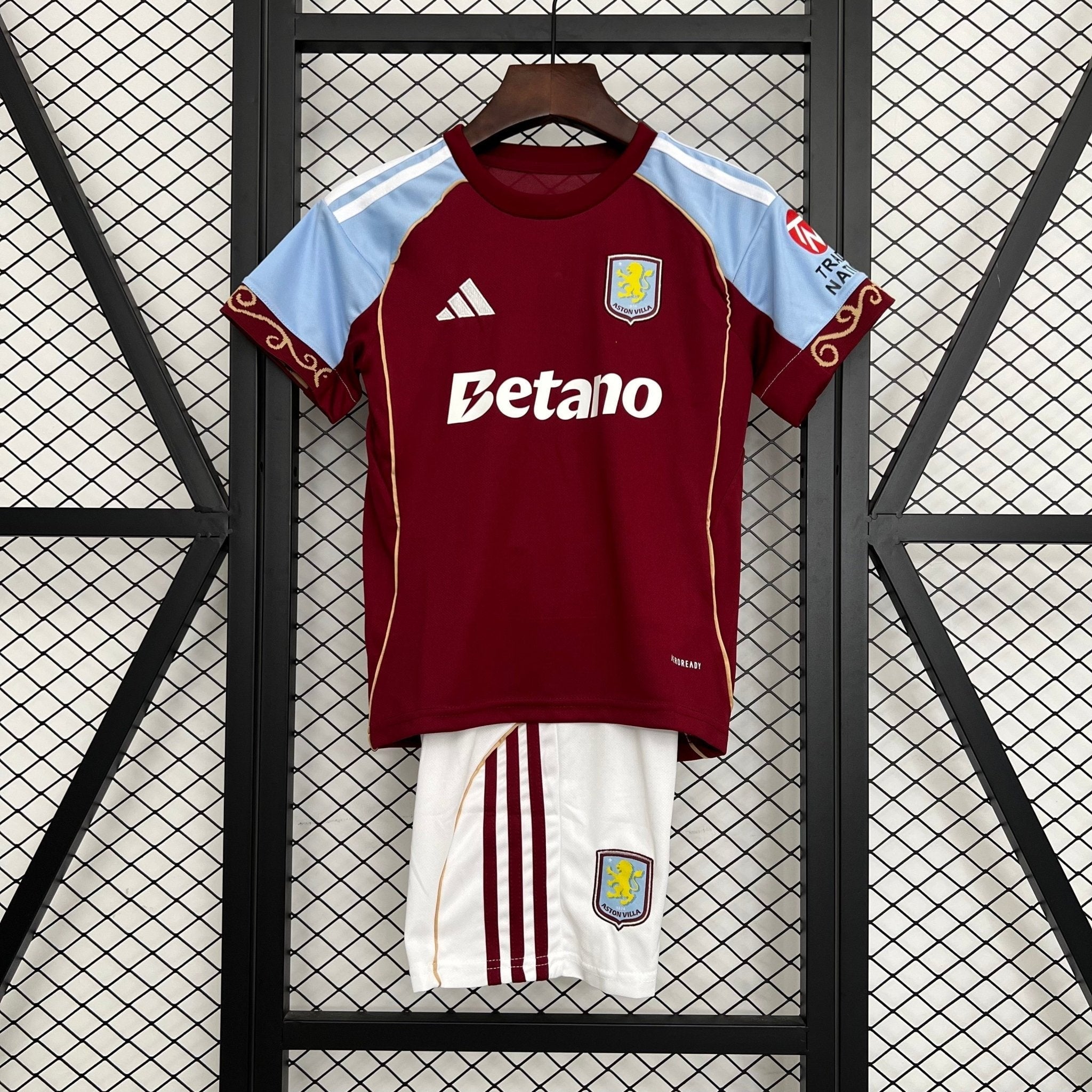 ASTON VILLA PRIMERA EQUIPACIÓN 25/26 NIÑOS - Bota de Oro Tienda
