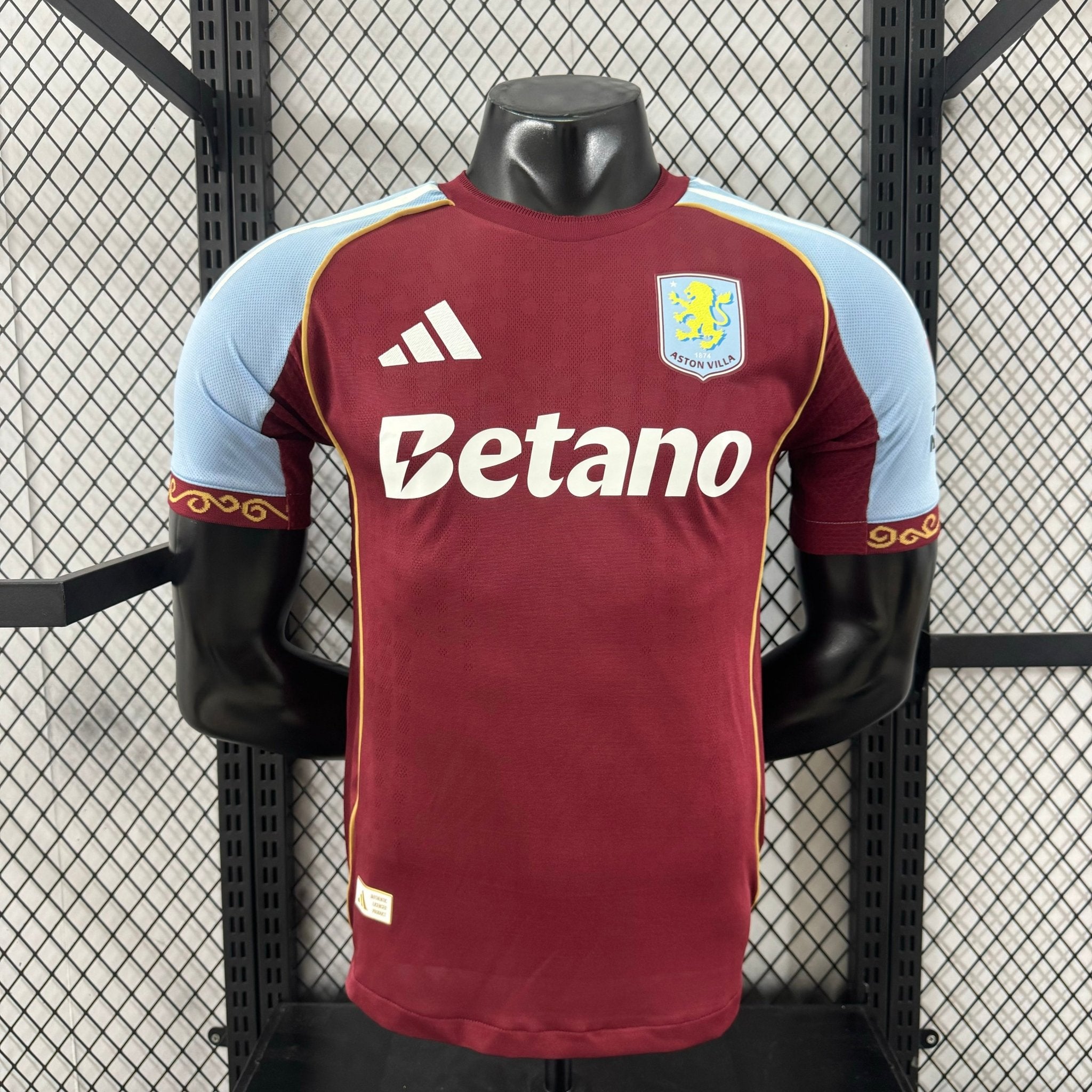 ASTON VILLA PRIMERA EQUIPACIÓN 25/26 (VERSIÓN JUGADOR) - Bota de Oro Tienda