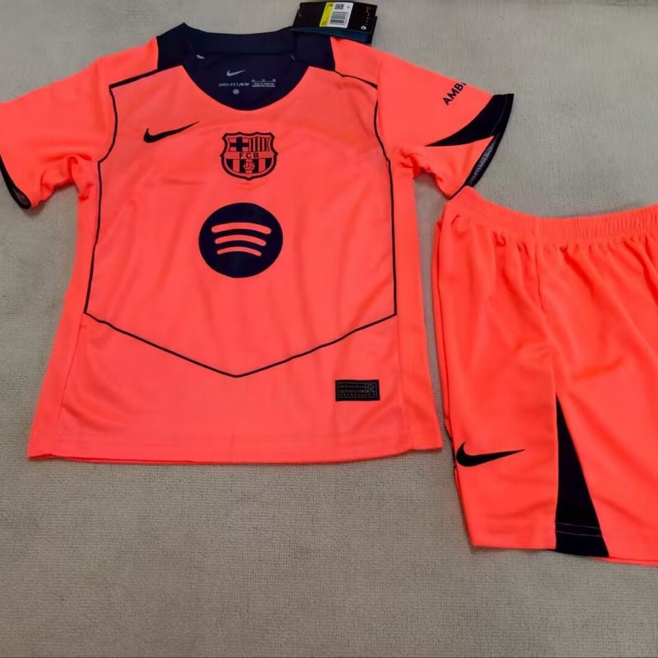 BARCELONA III 25/26 CONJUNTO INFANTIL - Bota de Oro Tienda