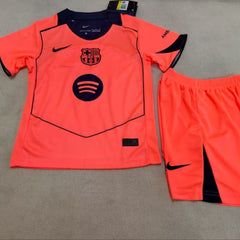 BARCELONA III 25/26 CONJUNTO INFANTIL - Bota de Oro Tienda