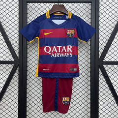 BARCELONA PRIMERA EQUIPACIÓN 15/16 NIÑOS RETRO - Bota de Oro Tienda