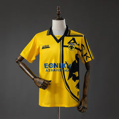 Camiseta AEK Atenas Primera Equipación 93/94 Retro - Bota de Oro Tienda