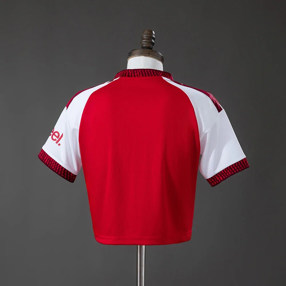 Camiseta Arsenal Primera Equipación Match 26/27 Mujer Crop Top - Bota de Oro Tienda