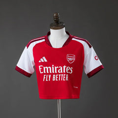 Camiseta Arsenal Primera Equipación Match 26/27 Mujer Crop Top - Bota de Oro Tienda