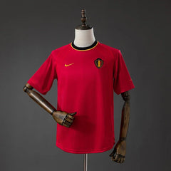 Camiseta Bélgica Primera Equipación 2000 Retro - Bota de Oro Tienda