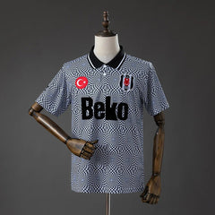 Camiseta Besiktas Primera Equipación 91/92 Retro - Bota de Oro Tienda