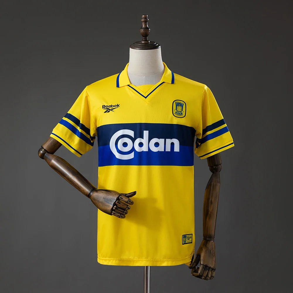 Camiseta Brøndby Primera Equipación 99/00 Retro - Bota de Oro Tienda
