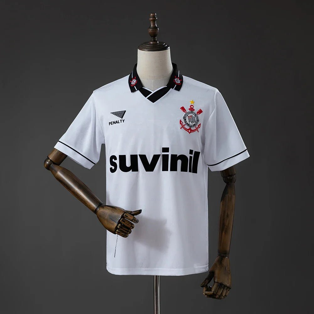 Camiseta Corinthians Primera Equipación 95/96 Retro - Bota de Oro Tienda