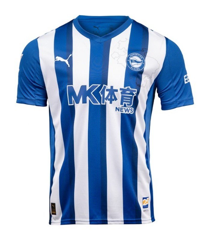 CAMISETA DEPORTIVO ALAVÉS PRIMERA EQUIPACIÓN 25/26 HOMBRE - Bota de Oro Tienda